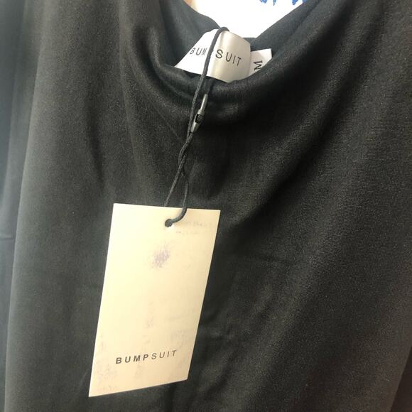 Bumpsuit The Cindy Maternity Romper in Black Size Medium - Picture 11 of 12